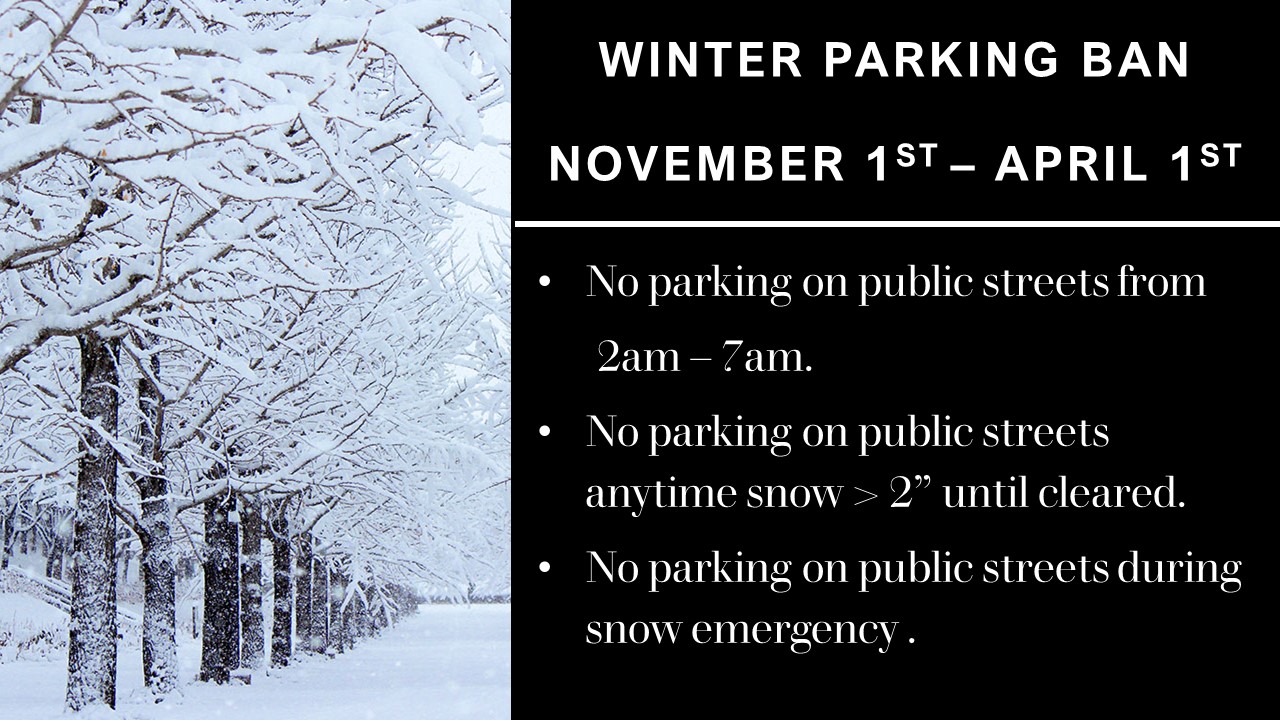 Winter Parking Ban Easier to Read